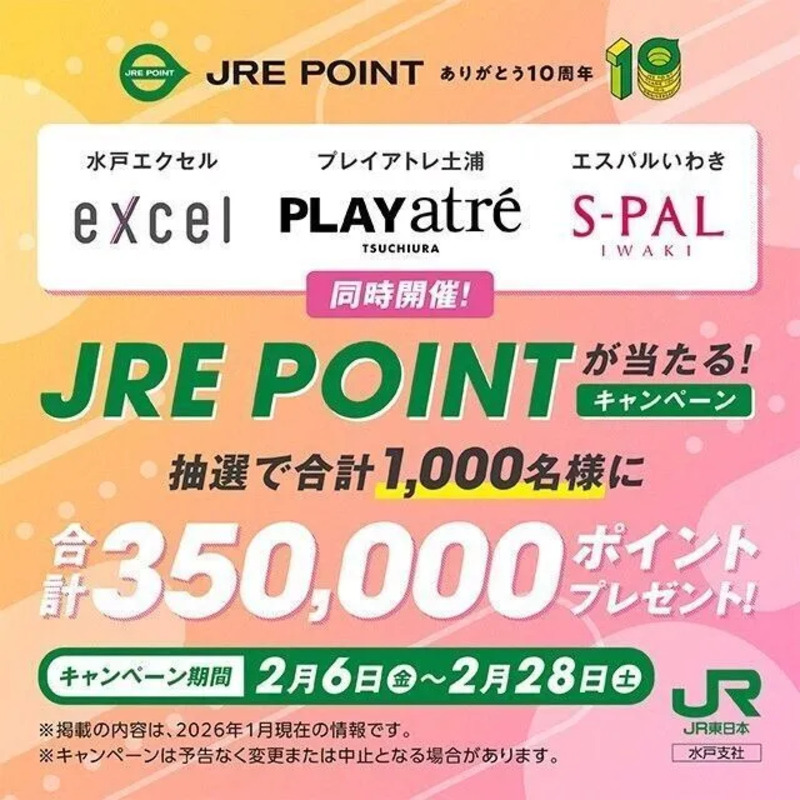 JRE POINTキャンペーン