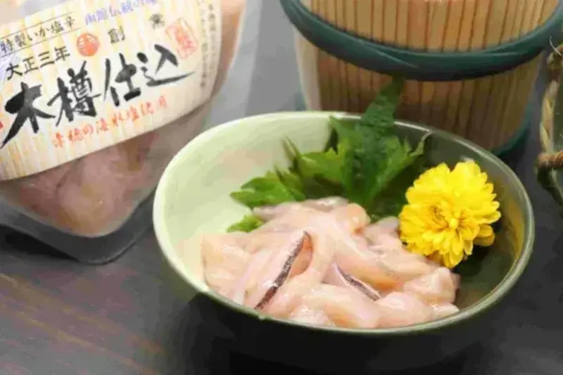 小田島水産食品ー木樽で発酵させた昔ながらの塩辛