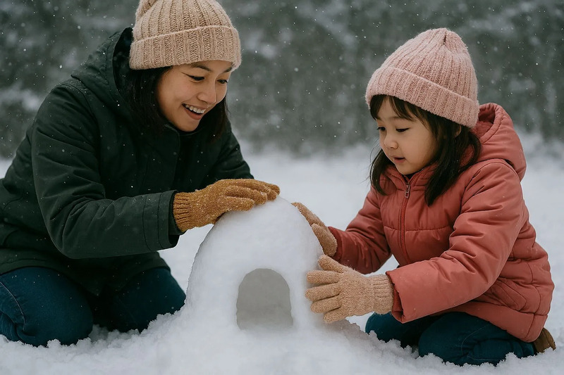 ミニかまくら制作イメージ