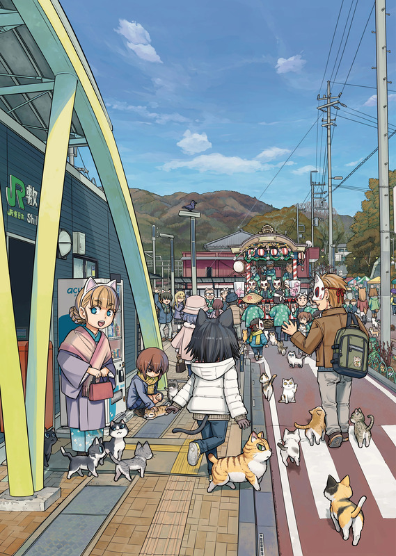 「猫の日フェスタ2026」ポスターイラスト