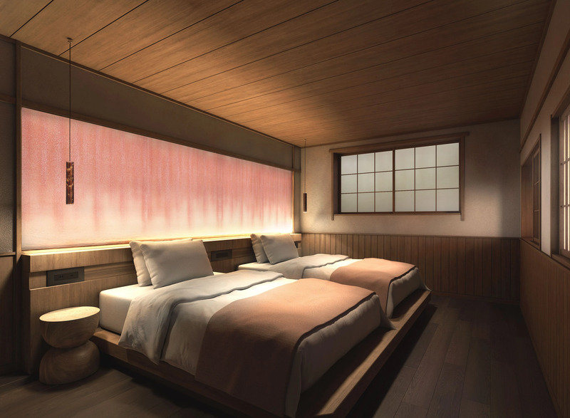 桜人の間（寝室）