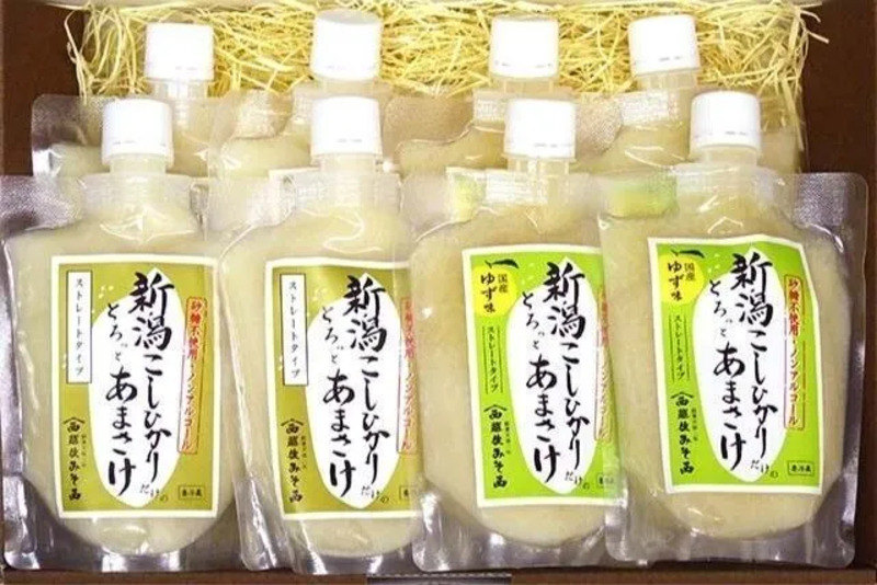 新潟こしひかりあまさけ(プレーン・ゆず)