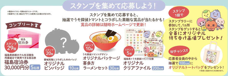 賞品の詳細と応募方法