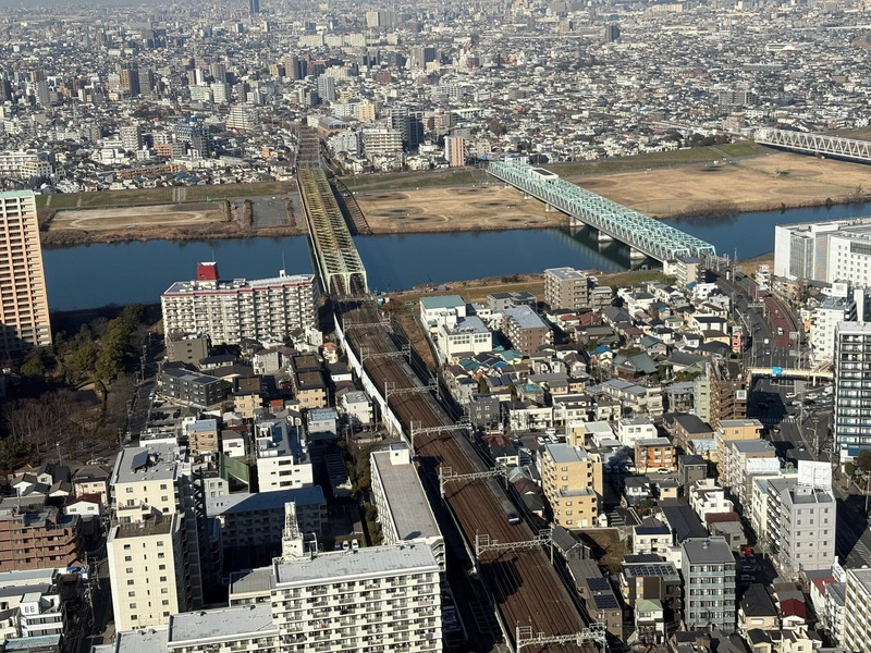 アイ・リンクタウン展望施設からの景色
