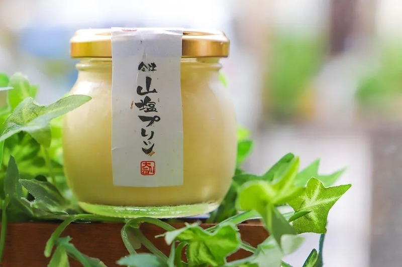 会津山塩プリンの写真