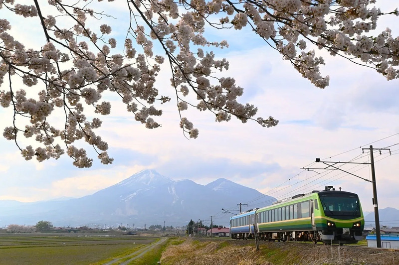 磐越西線、SATONOの写真