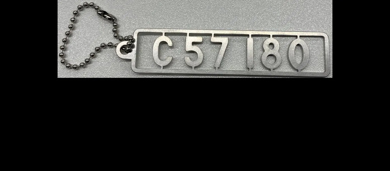 ナンバープレート