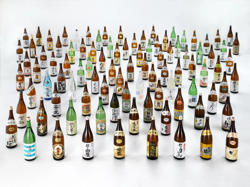 新潟清酒四合瓶