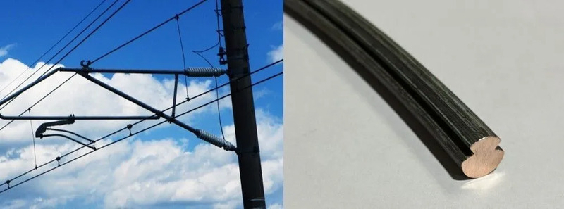 東北新幹線 トロリ線