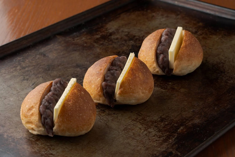 亀の町ベーカリーのあんバターサンド