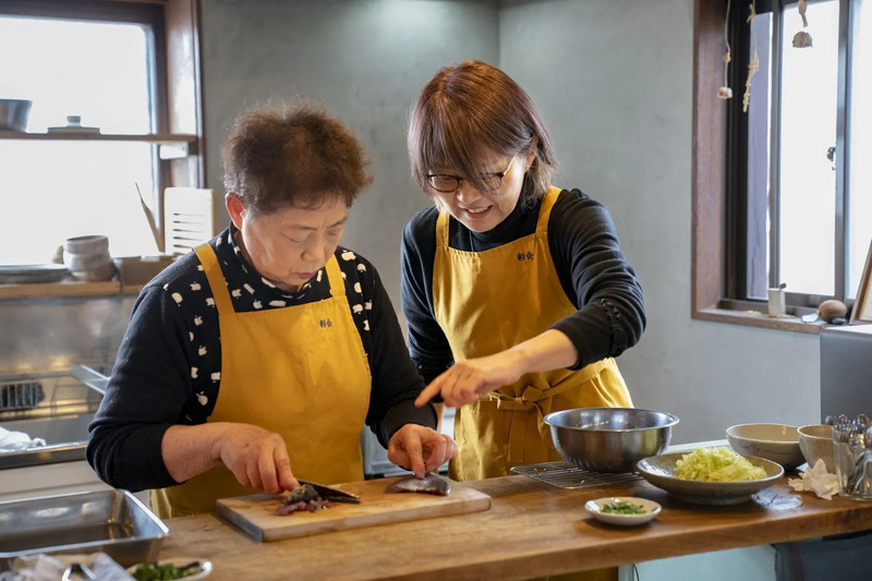 いろどり会のお母さん