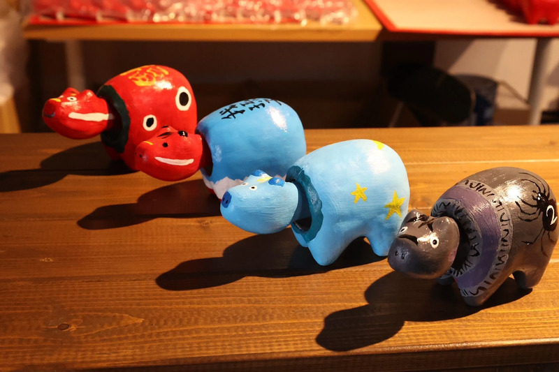 赤べこ絵付け体験,会津若松,観光,スポット