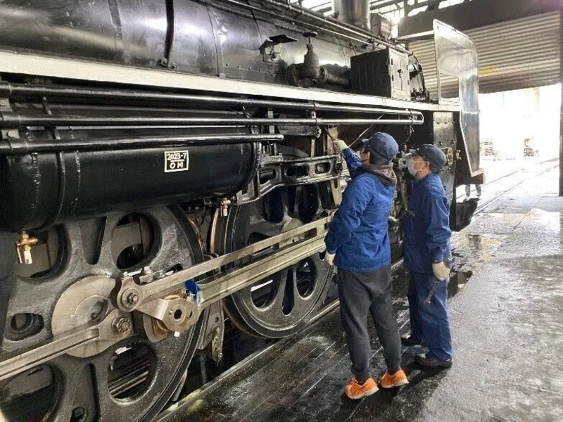 打音検査体験の様子