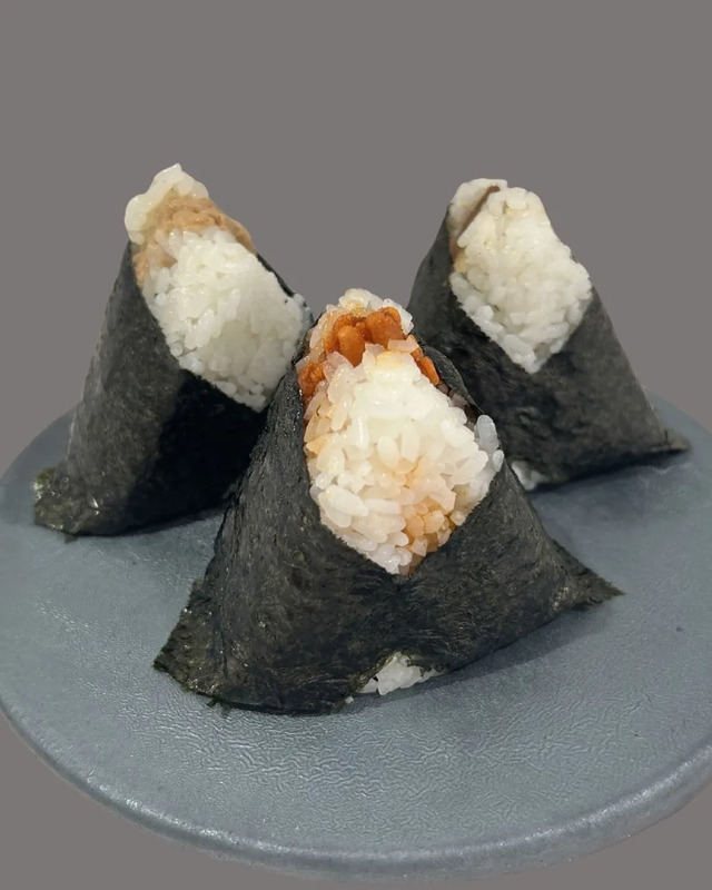 おにぎり3種類