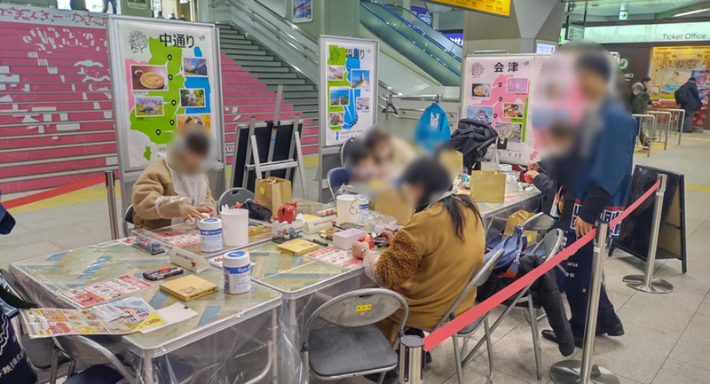 赤べこ絵付け体験会
