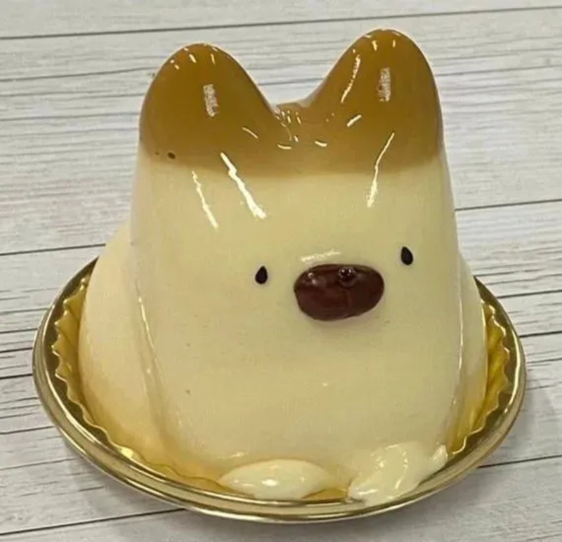 秋田犬ぷりん