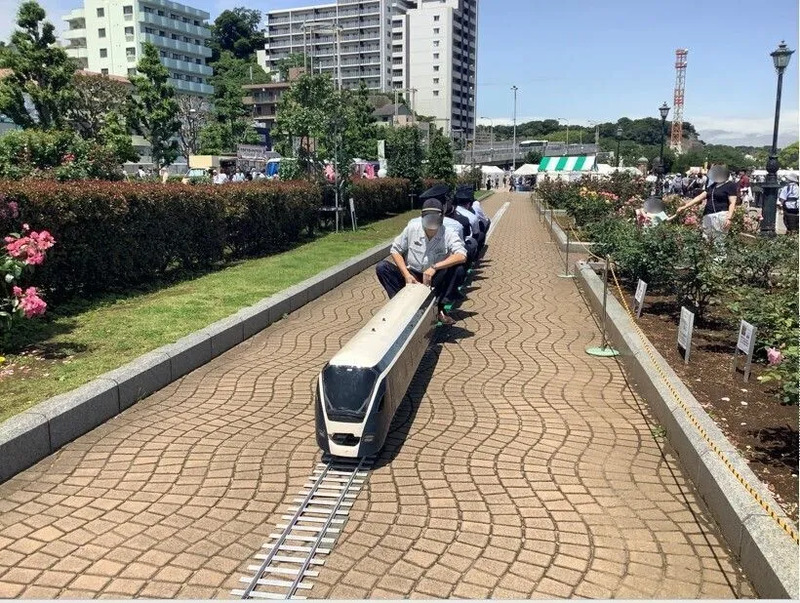 ミニ電車2025年の様子