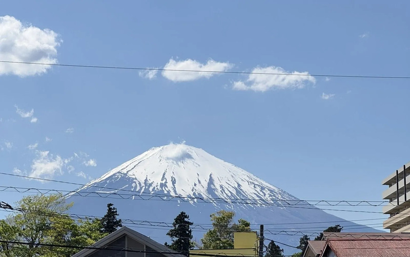 御殿場駅周辺からの景色