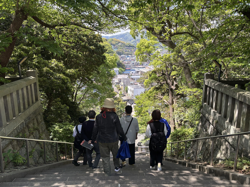 貴船神社石段