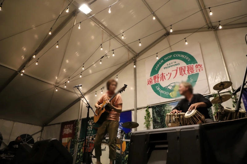 遠野ホップ収穫祭,イベント会場,ライブステージ