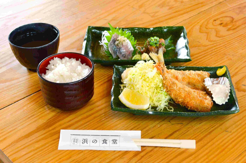 Kamogawa SEASIDE BASE 海鮮浜焼き 浜の食堂「浜の食堂 オリジナル定食」