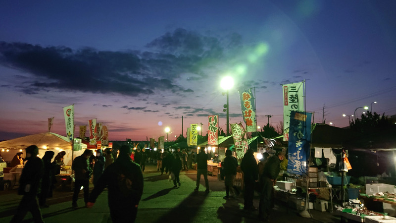 八戸の朝市の様子（画像提供：VISITはちのへ）