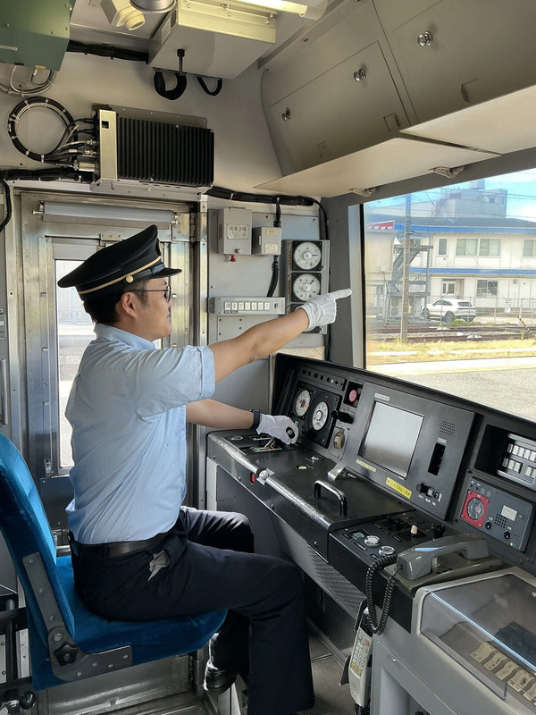 運転台撮影イメージ