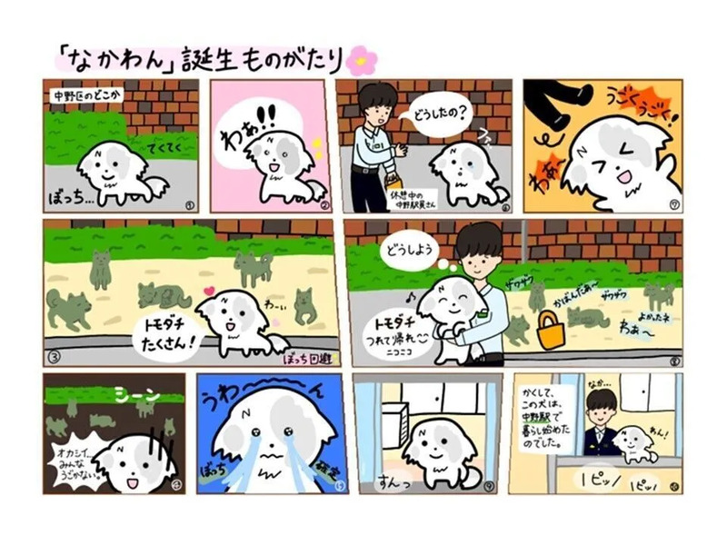 なかわん誕生物語漫画