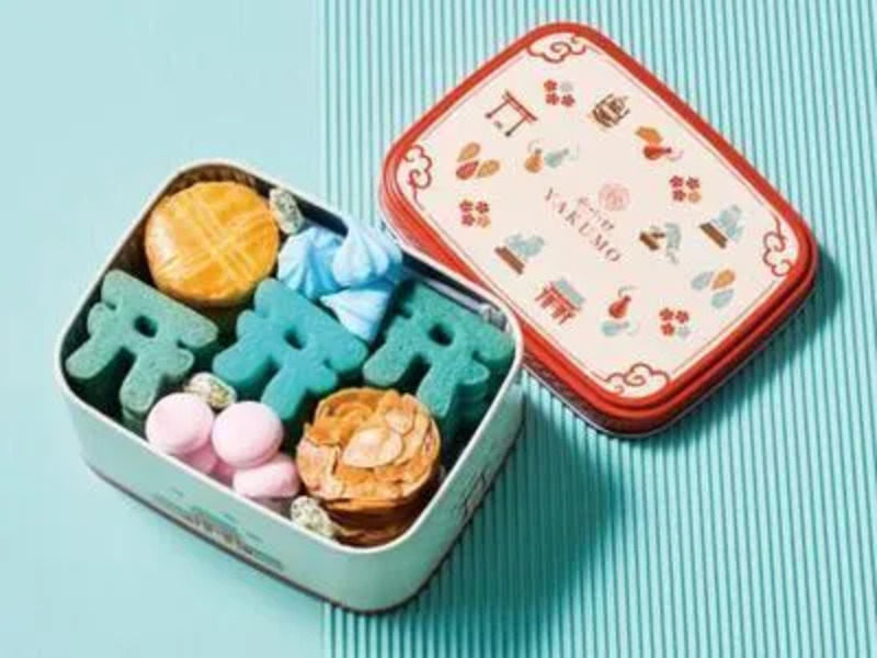 氷川の杜YAKUMO「氷川のミントクッキー缶」とつむぎや「こ、ふぃなんしぇ ちょこ、ミント」