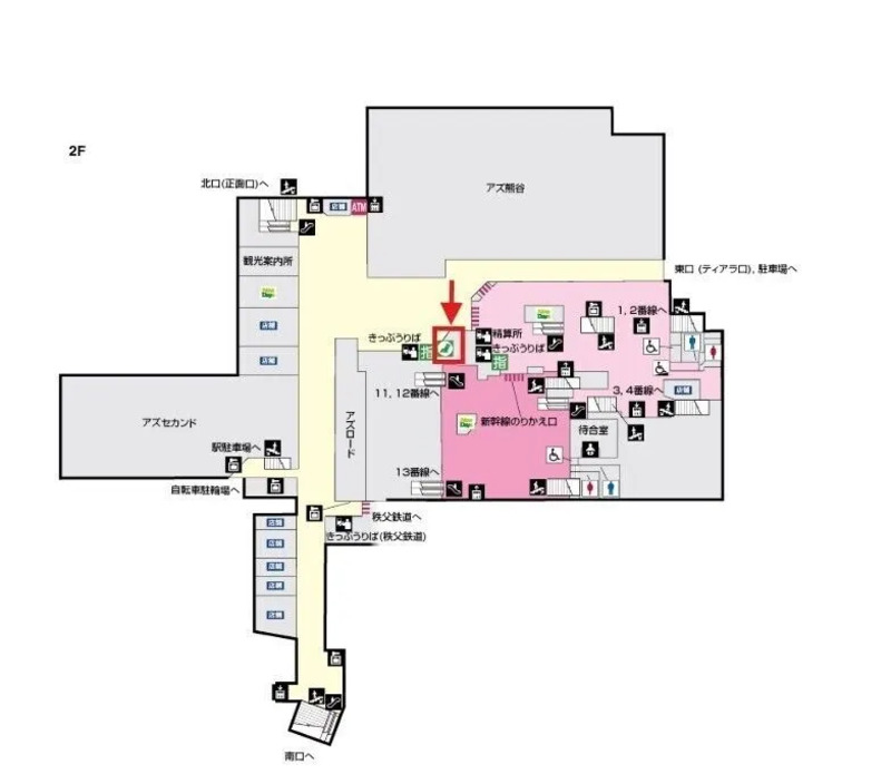 熊谷駅構内