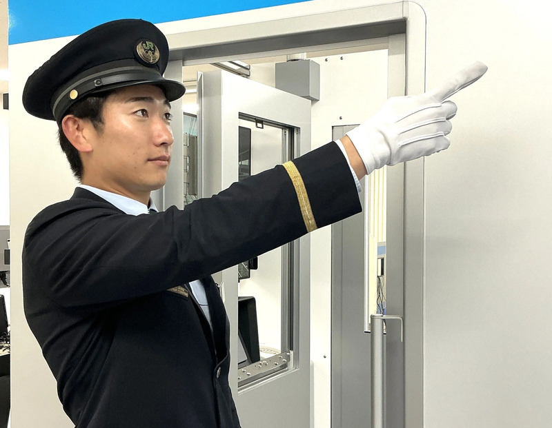 車掌体験イメージ（社員提供）