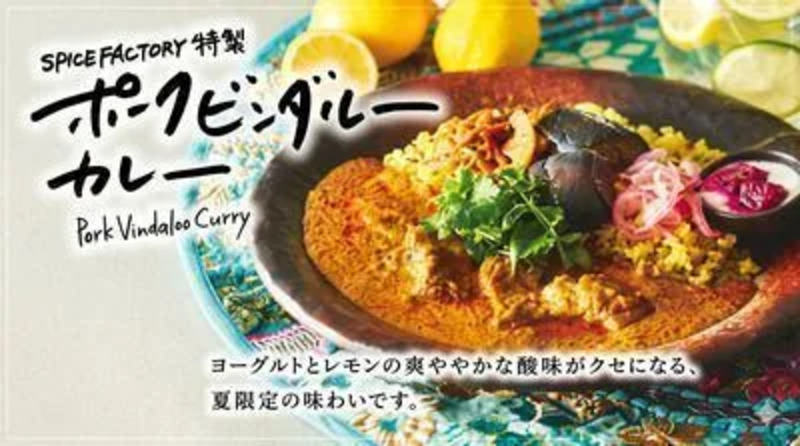SPICE FACTORY特製 ポークビンダルーカレー