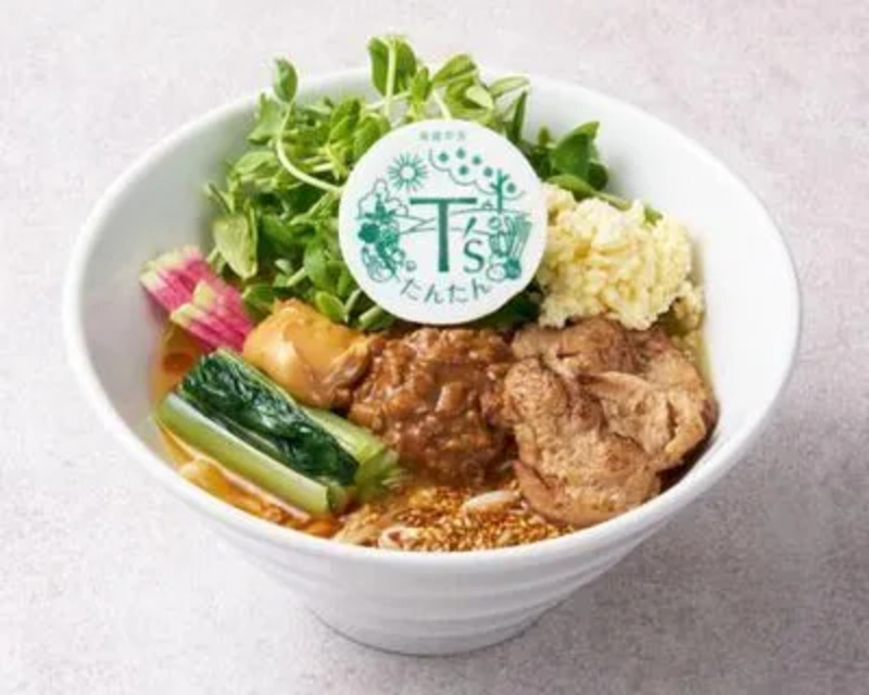 黒胡麻まぜ麺とごはんセットのイメージ