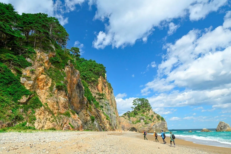 避暑旅 岩手,避暑旅,北山崎,アドベンチャートレッキング