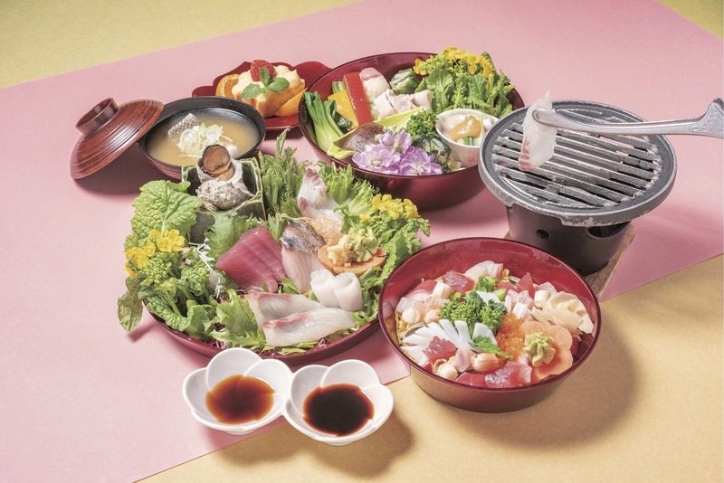 炙り海鮮丼