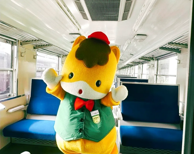 GVぐんまちゃん車掌 グリーティング