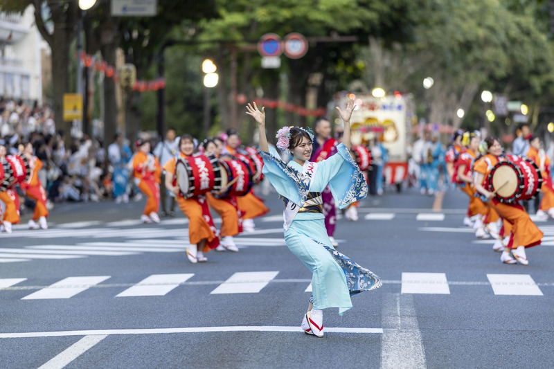 盛岡さんさ踊り,太鼓