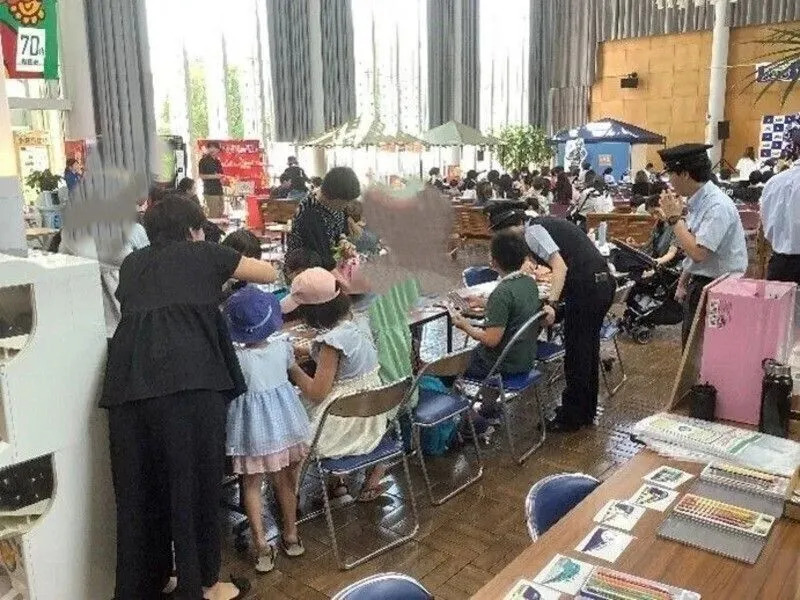 ぬりえワークショップ