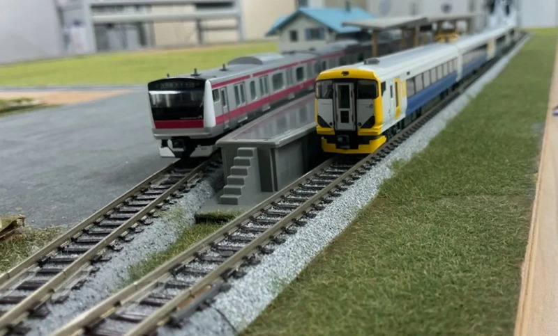 電車ジオラマ