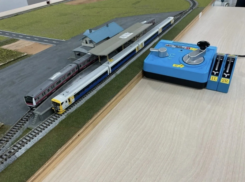電車ジオラマ操作体験