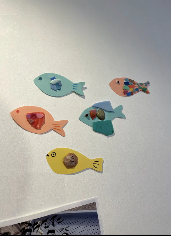 海のごみでつくるおさかな