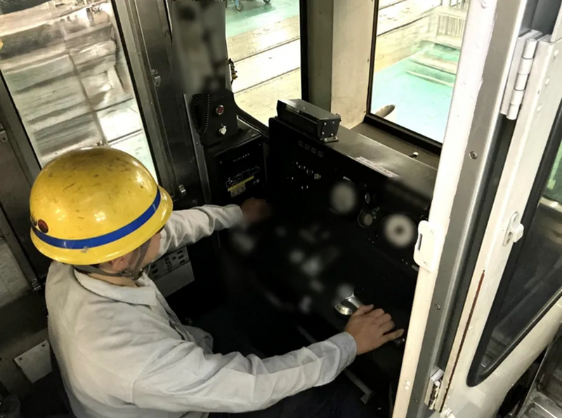 運転台操作体験
