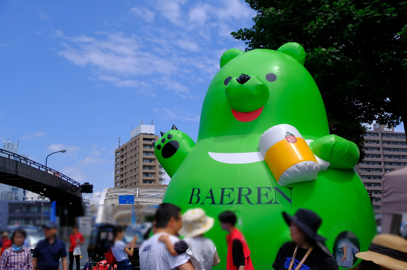 ふわふわトランポリン,もりおか駅前開運ホコテン,盛岡駅,イベント