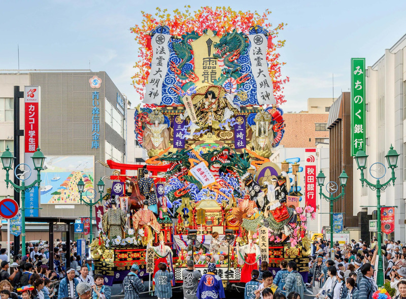 八戸三社大祭山車