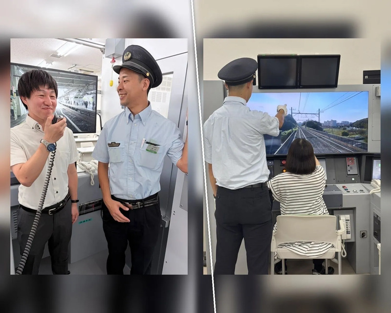 運転士・車掌体験コース写真