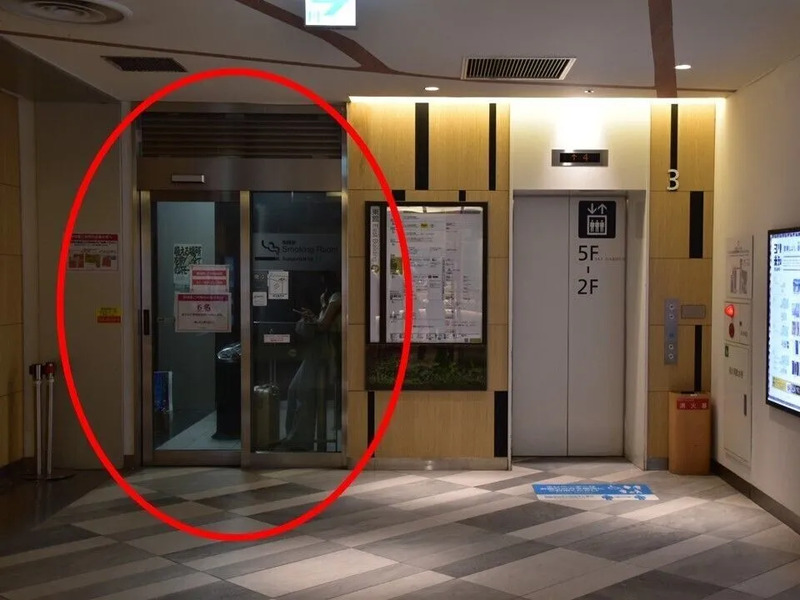 エスパル仙台東館3F喫煙所