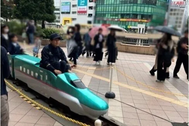 鉄道の日仙台駅ミニ新幹線