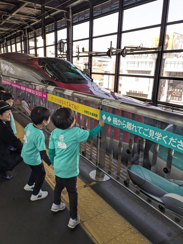 連結・切り離し見学,盛岡駅イベント