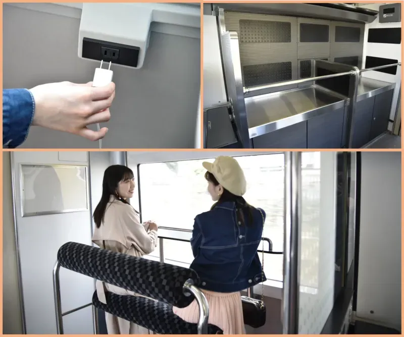 特急「踊り子」の車内設備