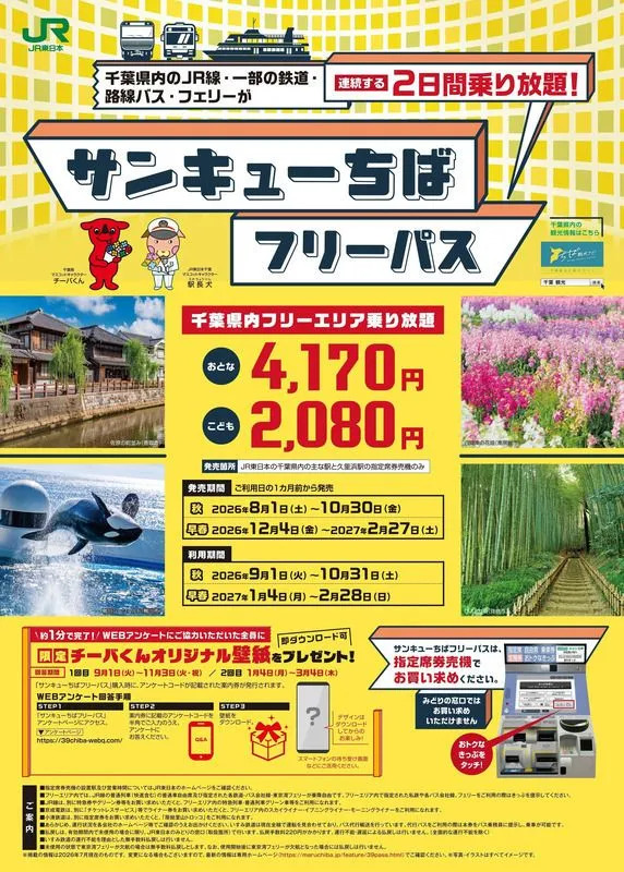 サンキューちばフリーパス